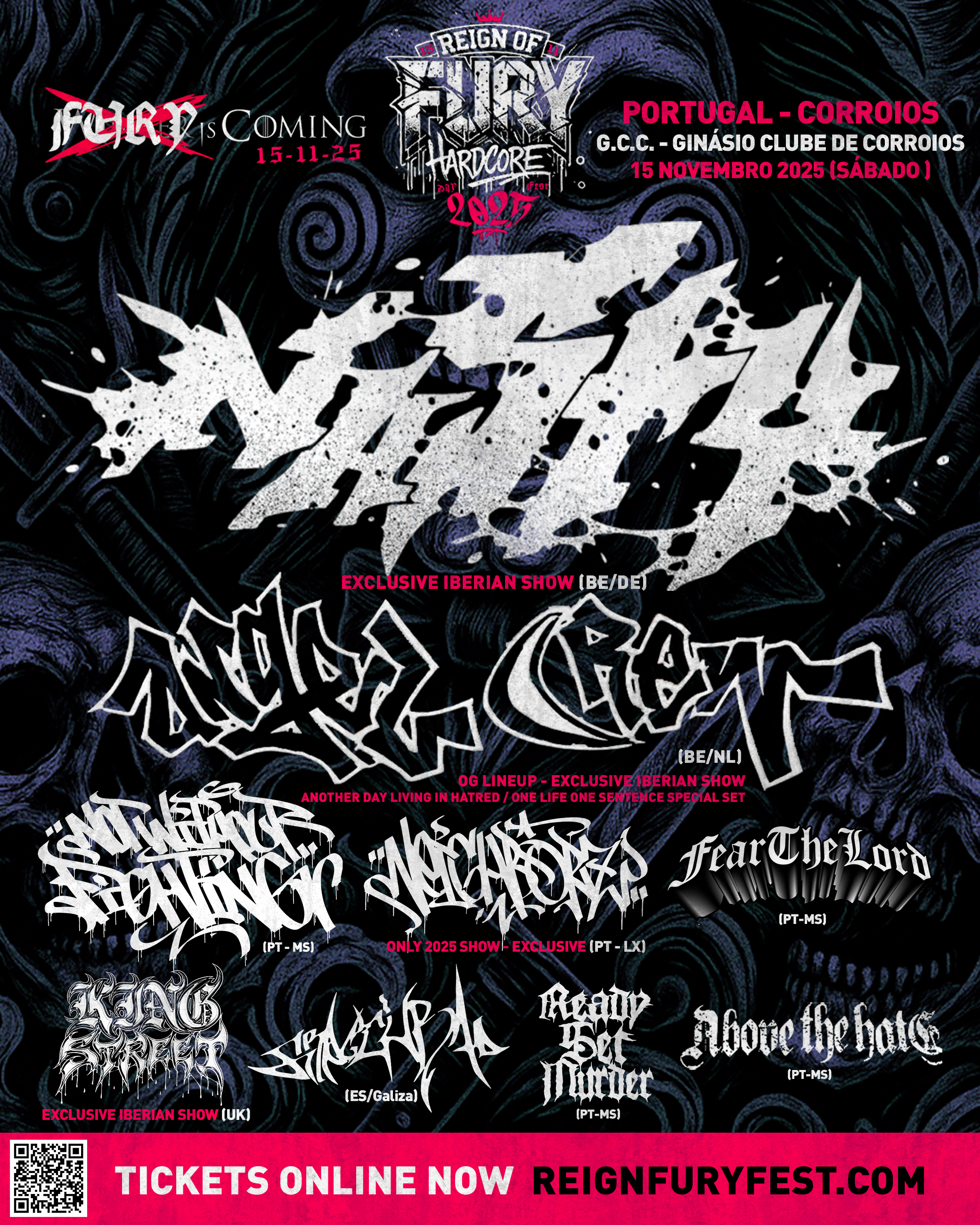 Reign of Fury Fest 2025 Header